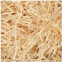Bestlivings Bastelnaturmaterial Holzwolle, (1-tlg), 1 kg, Füllmaterial für Geschenkkorb, Kunststroh zum Basteln