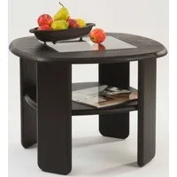 OTTO home Couchtisch Jayden 2, massives Kiefernholz mit Glaseinsatz, Höhe 52 cm