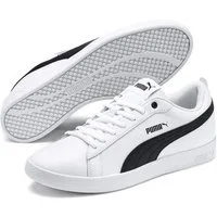 PUMA SMASH WNS V2 L Sneaker aus Leder und Synthetik, atmungsaktives Innenmaterial aus Textil