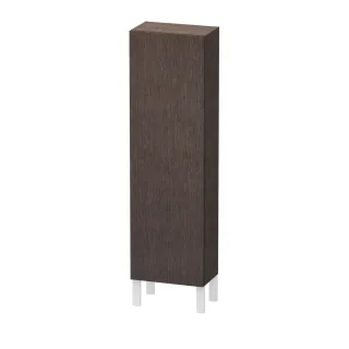 Duravit L-Cube Halbhochschrank Eiche dunkel gebürstet Matt 400x243x1320 mm - LC1168R7272 LC1168R7272