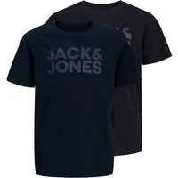 Jack & Jones Junior T-Shirt JJECORP LOGO TEE SS CN 2PK MP NOOS JNR (Packung, 2-tlg)