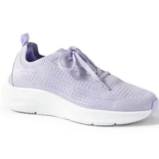 Leichte Sneaker in Strick-Optik für Damen, Damen, size: regular, Beige, Polyester, by Lands' End