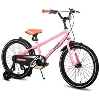 JOYSTAR Kinderfahrrad Totem 12/14/16/18/20 Zoll Kinderfahrrad für 2-11 jährige Jungen, mit Stützräder, Kotflügel, Front and rear dual brakes, Reflektorplatte