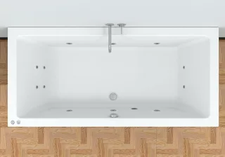 Riho Whirlpool Badewanne Lusso 190x90 EASYPOOL 3.1 mechanisch B037002005