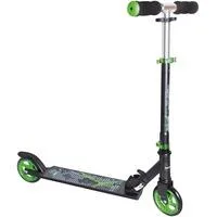 Aluminium Scooter 125 mm schwarz/grün