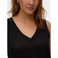 Vero Moda Shirttop VMGINA LACE TANK TOP JRS NOOS Viskosemischung