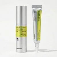 celimax Gesichtsserum Vita-A Retinol & Retinal Tightening Duo – Retinol Shot Tightening Serum 30 ml + Retinal Booster 15 ml – Vitamin A 2-Step Routine, gegen Falten, vergrößerte Poren & Elastizitätsverlust