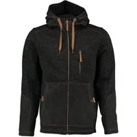 Tom Collins Strickfleecejacke Mumep Herren Outdoorjacke hochgeschlossen mit Kapuze