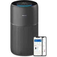 Philips Luftreiniger PureProctect Quiet 2200 Series, Luftreinigungsrate 420 m³/h, für 109 m² Räume, 3-Schichten-HEPA-Filtersystem, mit App Verbindung, leise