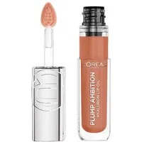 L'ORÉAL PARIS Lipgloss PARADISE PLUMP AMBITION HYALURON LIP OIL, mit Hyaluronsäure und Tripeptiden, ohne zu kleben