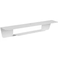 RICOO Soundbar-Halterung Soundbar Wandhalterung für alle Soundbards LH059-W, (1 Stk. Soundbar Wandhalterung weiss, 1-tlg., 1x Universalhalterung unter dem TV oder über dem Fernseher, Soundbar Wandhalterung 10 kg Belastbarkeit, Wandabstand 153mm)