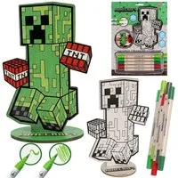 Sarcia.eu Kreativset Minecraft Malen nach Zahlen, Kreativset für Jungen, Mal-Set