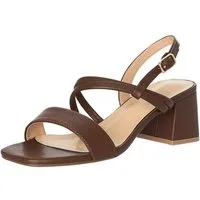 Salinyang Sommerliche Damen Sandaletten mit Blockabsatz & Riemchen Sandalette