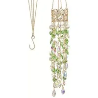 Agger Windspiel Kristalle Sonnenfänger Kristalle zum Aufhängen Sonnenfänger-Windspiel, ensterdeko Frühlingsdeko Suncatchers- Deko Jugendzimmer Mädchen