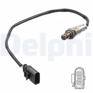 Delphi Lambdasonde nach Katalysator Audi Seat Skoda VW ES21278-12B1