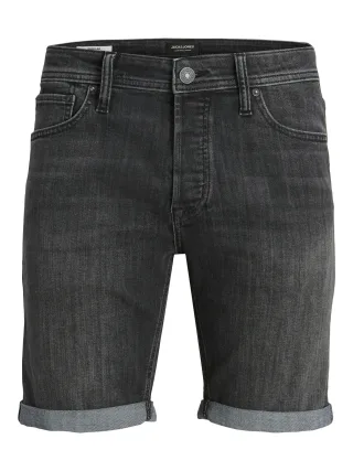 JACK&JONES - JJIRICK JJORIGINAL SHORTS AM 625 black denim - Gr. - S