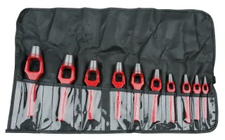 KS Tools Henkellocheisen-Satz, 10-tlg - 129.2104