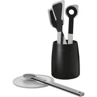 WOLL Kochbesteck-Set Cook it (Set, 5-tlg), aus hochwertigem Kunststoff und Silikon