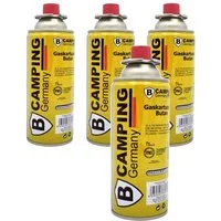 bahama Gaskartusche 4x Gaskartuschel Gasbrenner Camping Gas Butan 227 ml für Gaskocher, 4 St.