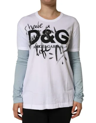 Langarm Grafik T-Shirt Modell Tsh84003