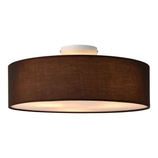 lux.pro Deckenleuchte, Braun, Kunststoff, 45x17x45 cm, Lampen & Leuchten, Innenbeleuchtung, Deckenleuchten