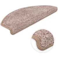 Metzker® Stufenmatte Stufenmatten Ventura Halbrund Alt-Rosa 15 Stück, halbrund, Höhe: 8 mm, 15 Stück im Set
