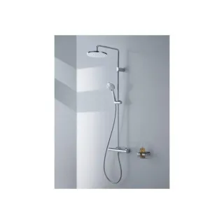 Duravit Duschsystem 1000 TH4282008010 Ausladung 354mm, mit Brausethermostat, chrom