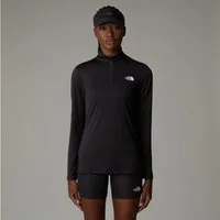 The North Face Funktionsshirt W FLEX ¼ ZIP TEE SLIM sportlicher Stil, 1/4-langer Reißverschluss, aus Polyester