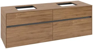 Villeroy & Boch Waschtischunterschrank Collaro C13700 1600x548x500mm Kansas Oak C13700RH