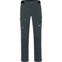 Bergson Outdoorhose BOGONG Herren Wanderhose, vielseitig, viele Taschen, Kurzgrößen, dunkel grau