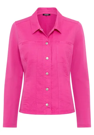 Olsen - Jersey Jacket Long Sleeves dark rose - Gr. - 46