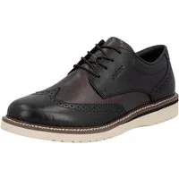 Rieker Schnürschuh Schnürschuh, Business-Schnürer, Lyralochung, in bequemer Form