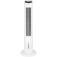 TZS FIRST AUSTRIA Standventilator Turmventilator, Wasserkühlung, Fernbedienung, 102cm, sehr leise, 80° Oszillation, Timer, 3 Stufen, Standventilator, Display-Touch