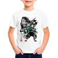 style3 T-Shirt Inked Tanjiro ujutsu kaisen anime japan manga