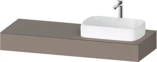 Duravit Qatego Konsole Basalt Matt 1400x550x170 mm - QA4804043430000 QA4804043430000