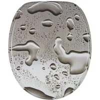 Sanilo WC-Sitz Dewdrop, mit Absenkautomatik, hochwertig & modern, universell, leichte Montage