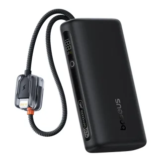 Baseus EnerFill FC41 67W 36Wh 10000mAh Digital Display Power Bank Come with USB-C&iP Cable External Battery Power Supply