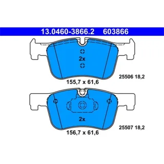 ATE Bremsbel?ge vorne BMW 1 3 4