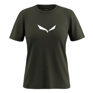 SALEWA - Solidlogo Dri-Release® T-Shirt Damen - Grün (Gr.44)