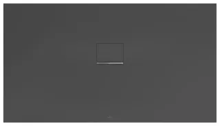 Villeroy & Boch Duschwanne Squaro Infinity (1690SQI2) 1600x900x40mm Quaryl Anthracite UDQ1690SQI2V-1S
