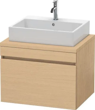 Duravit DuraStyle Konsolenwaschtischunterbau wandhängend Natur Eiche Matt 700x548x512 mm - DS5311030 DS531103030