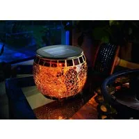 esotec LED Gartenleuchte Esotec Solarleuchte Brillant, Mosaik LED-Tischleuchte