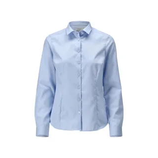 MASCOT Damen Langarmhemd FRONTLINE Hellblau 44 - 21314-750-71-44