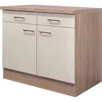 Flex-Well Unterschrank Nepal (B x H x T) 100 x 85/86 x 60 cm, für viel Stauraum