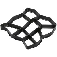 HTI-Living Trittsteine Betongießform Gehwegplatte Nessa Natur, 50x50 cm, Stück, 1-St., 1 Gießform, Schalungsform Trittstein