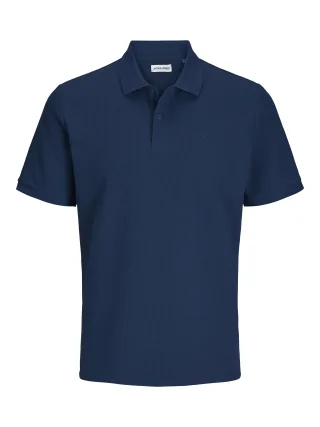 JACK&JONES - JJEAUSTIN POLO SS NOOS Navy Blazer - Gr. - L