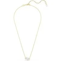 Swarovski Collier Swarovski Damen-Kette Metall Swarovski-Kristall