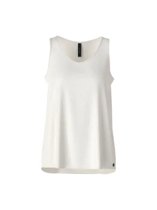 Marc Cain Additions - Ärmelloses Top off-white - Gr. - 36