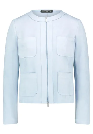 Betty Barclay - Blazer-Jacke Blue Fog - Gr. - 38