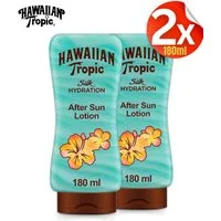 Hawaiian Tropic After Sun-Lotion Silk Hydration AIR SOFT Coconut & Papaya 2er Pack (2x 180ml)